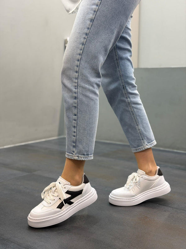 Beyaz Tigra Kadın Günlük Spor Ayakkabı