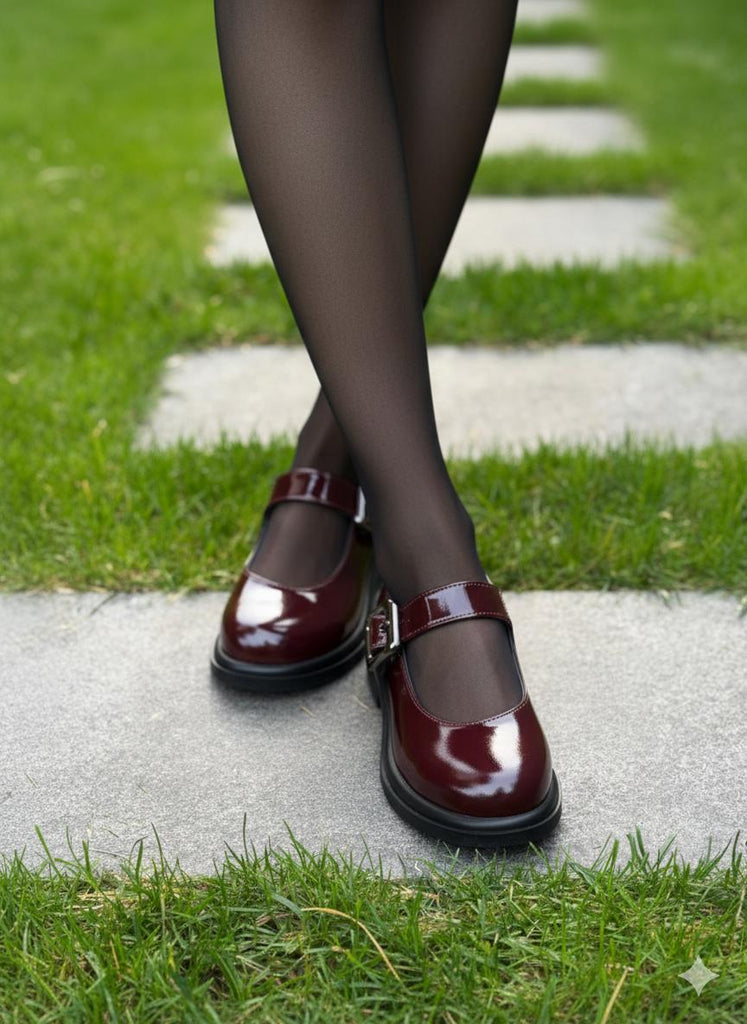 Bordp Rugan Deri Bantlı Kadın Günlük Ayakkabı