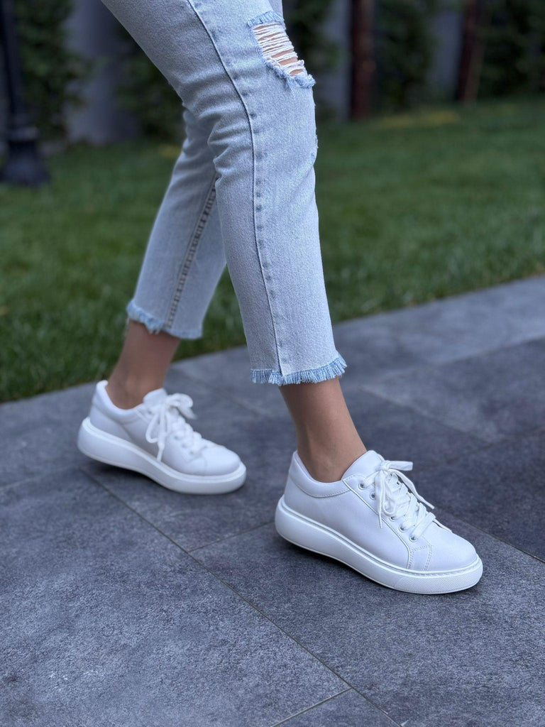 Diva Beyaz Günlük Spor Ayakkabı