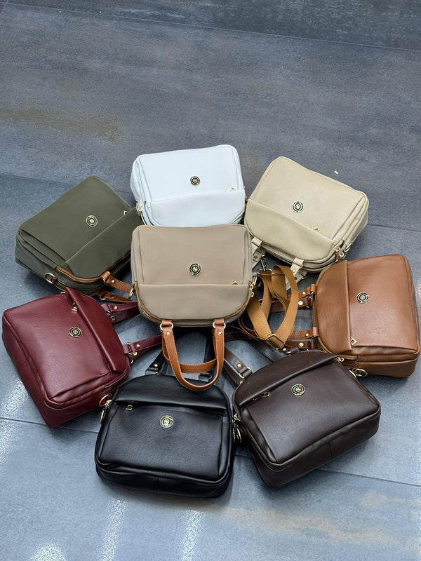 Diva Çok Bölmeli Kadın Günlük Kol Çantası