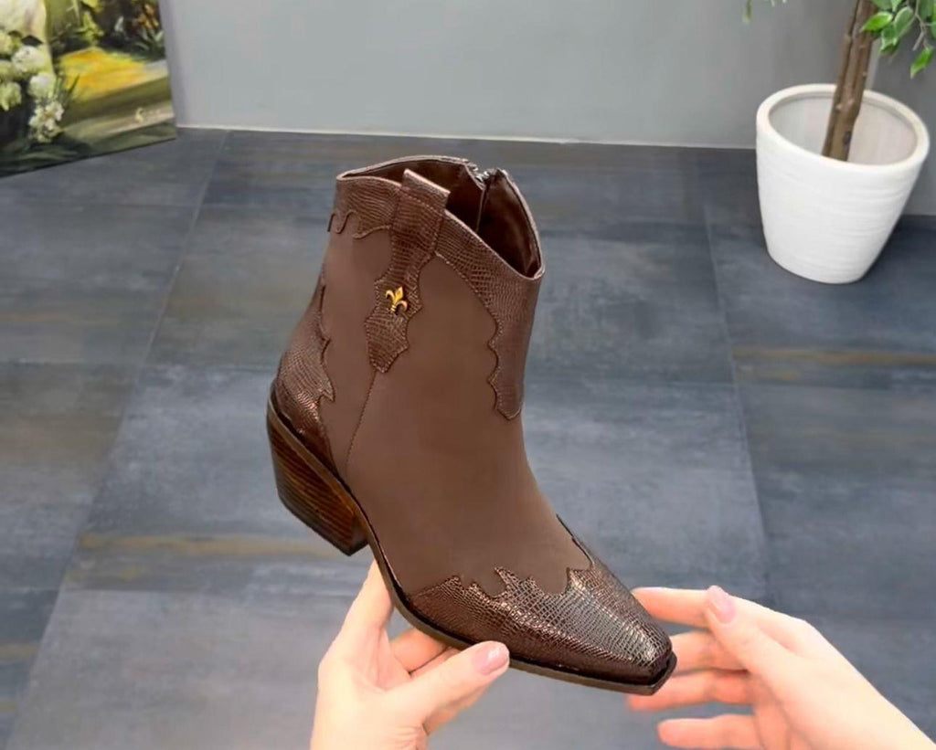 Diva Kahve Süet Kadın Günlük Bot