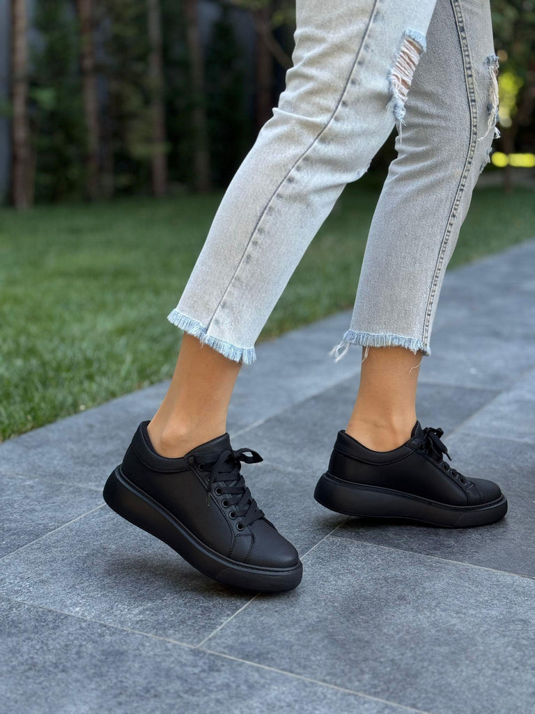 Diva Siyah Kömür Günlük Spor Ayakkabı