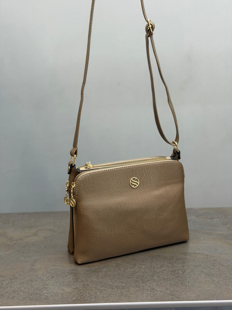 Diva Üç Bölmeli  Kadın Çapraz Çanta