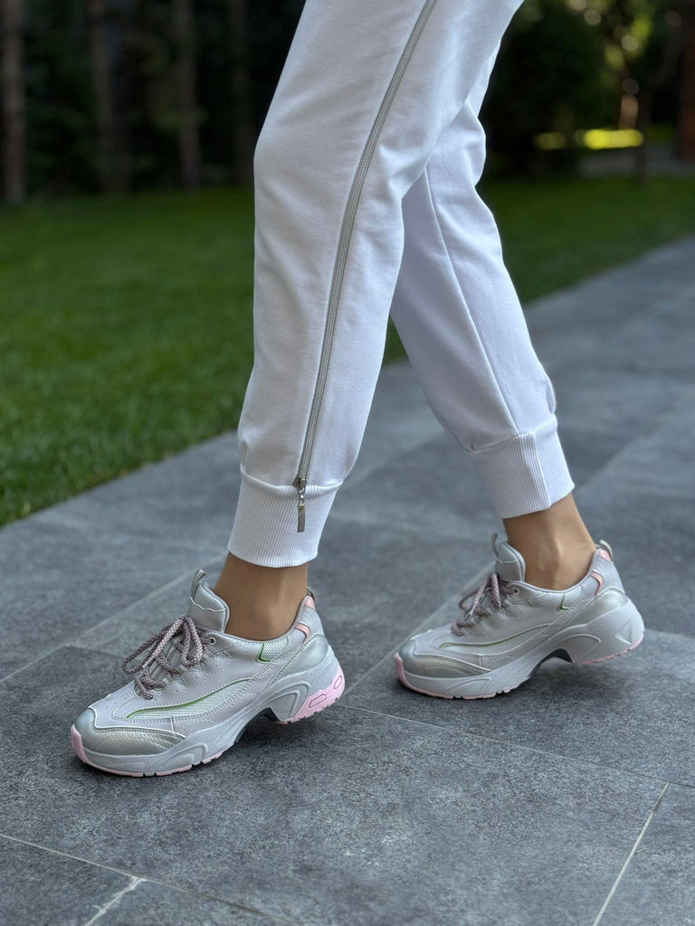 Gri Multi Bağcıklı Kadın Günlük Spor