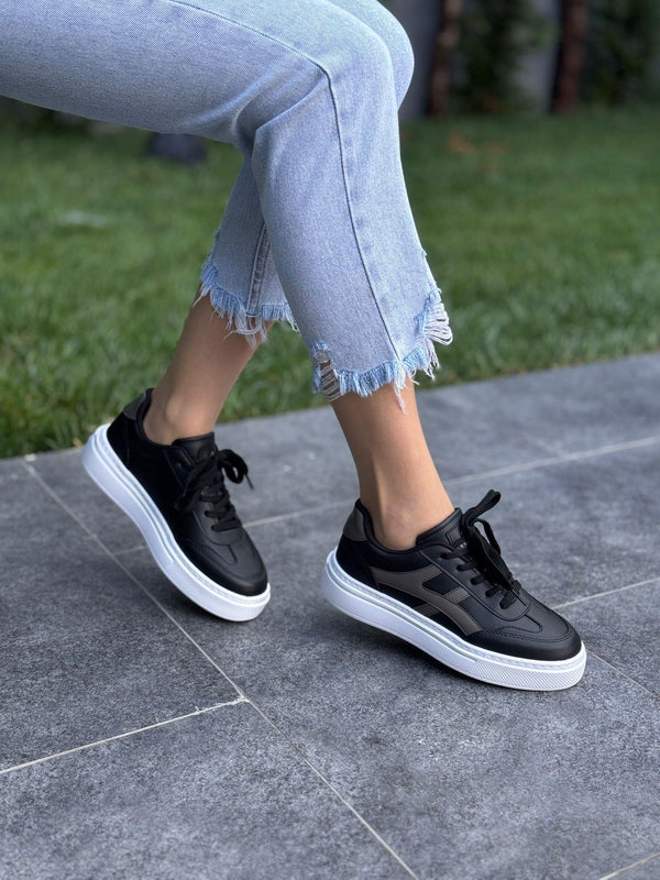 Siyah Tigra Kadın Günlük Spor Ayakkabı